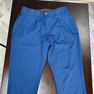 Men's Under Armour Stretch Flat Front Golf Pant Blue - 30